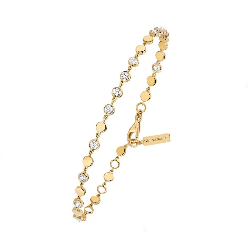 Messika D-Vibes 18ct Yellow Gold Diamond Bracelet