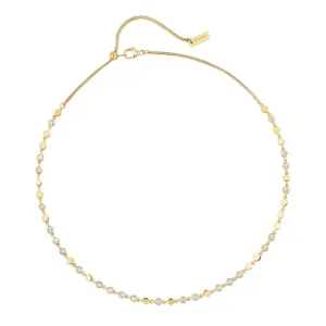 Messika D-Vibes 18ct Yellow Gold Diamond Necklace