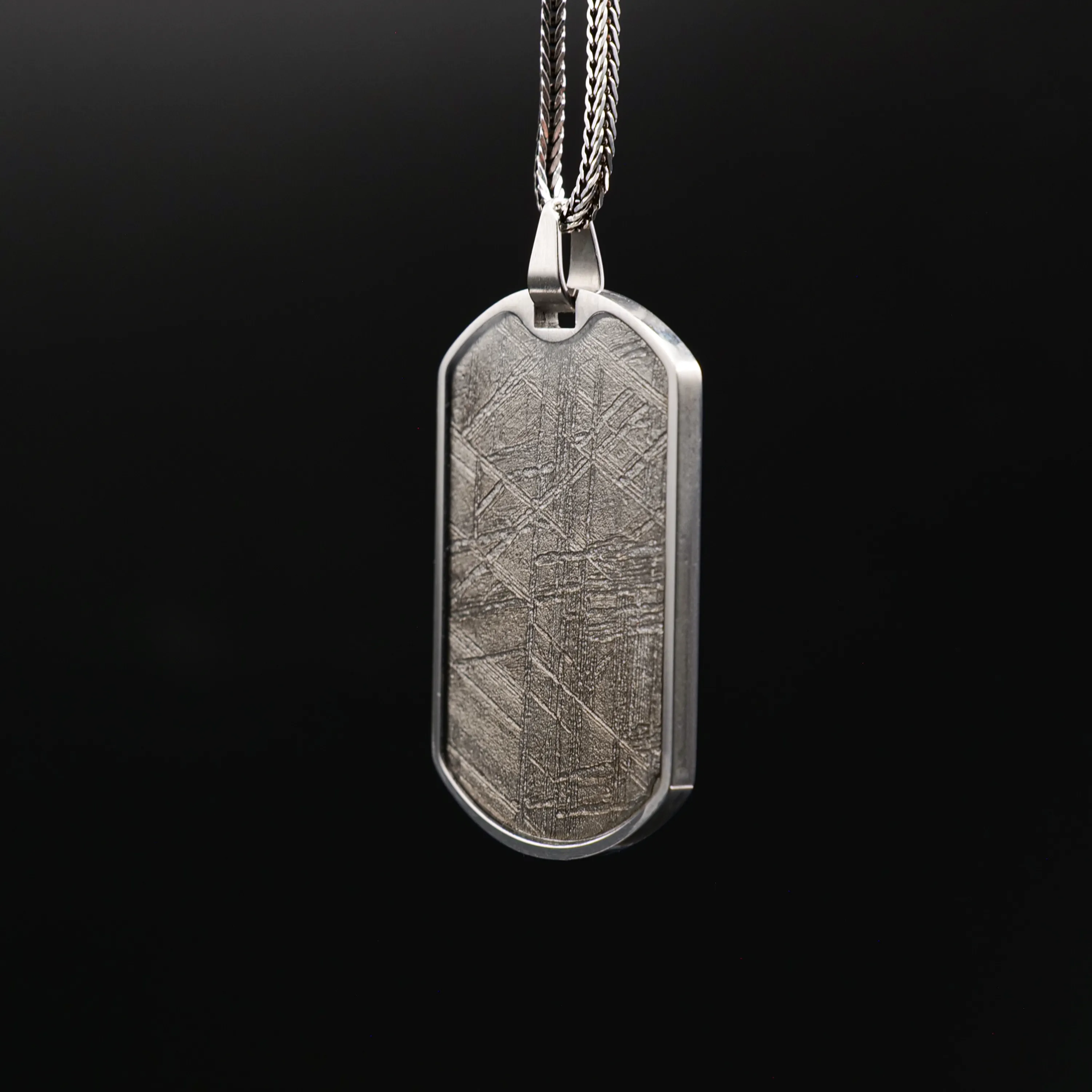 Meteorite Dog Tag