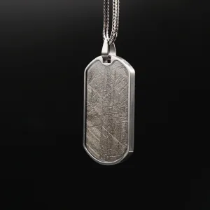 Meteorite Dog Tag