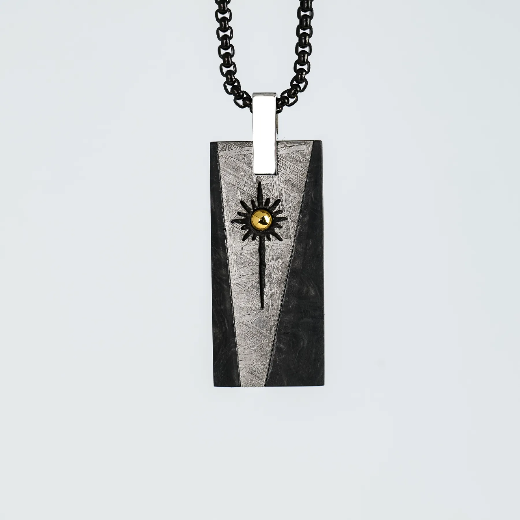 Meteorite Sun Pendant
