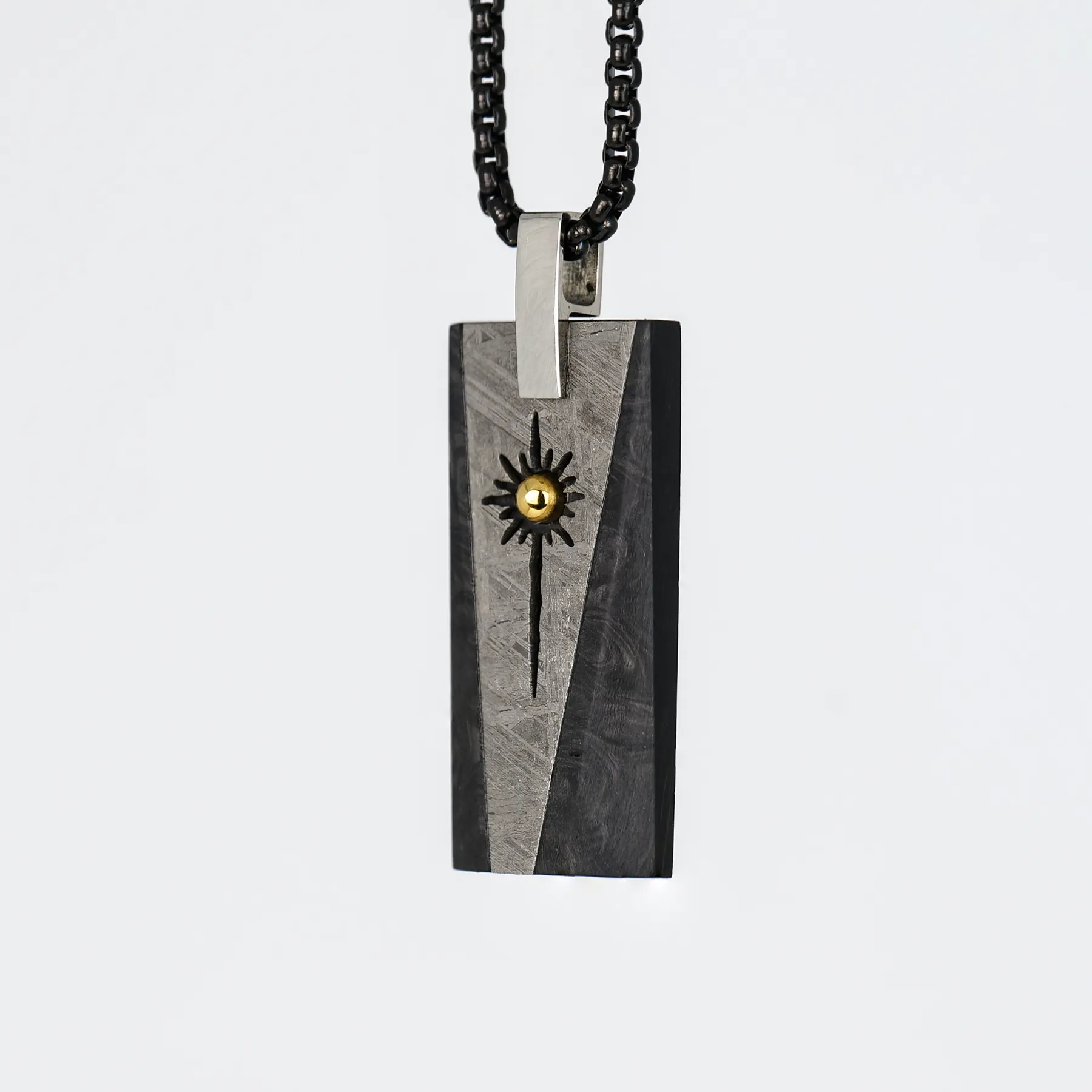 Meteorite Sun Pendant