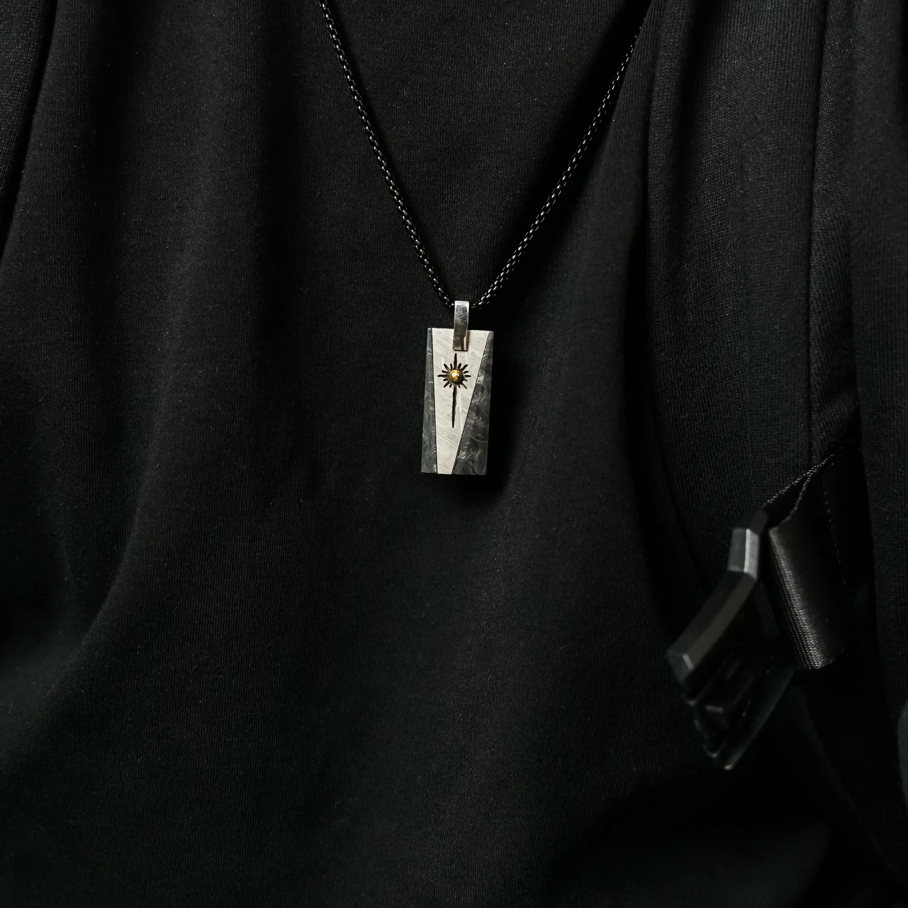 Meteorite Sun Pendant
