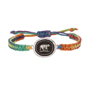 Mother Bear Braided Bracelet
