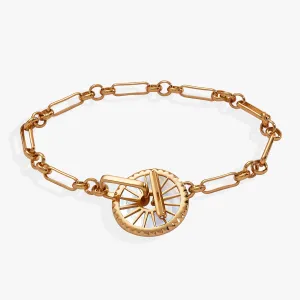 Mother of Pearl Starburst Toggle Bracelet