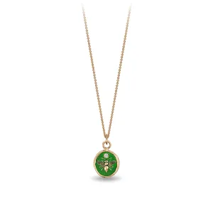 Motivated 14K Gold Appreciation Diamond Set Talisman - True Colors