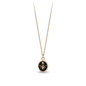 Motivated 14K Gold Appreciation Diamond Set Talisman