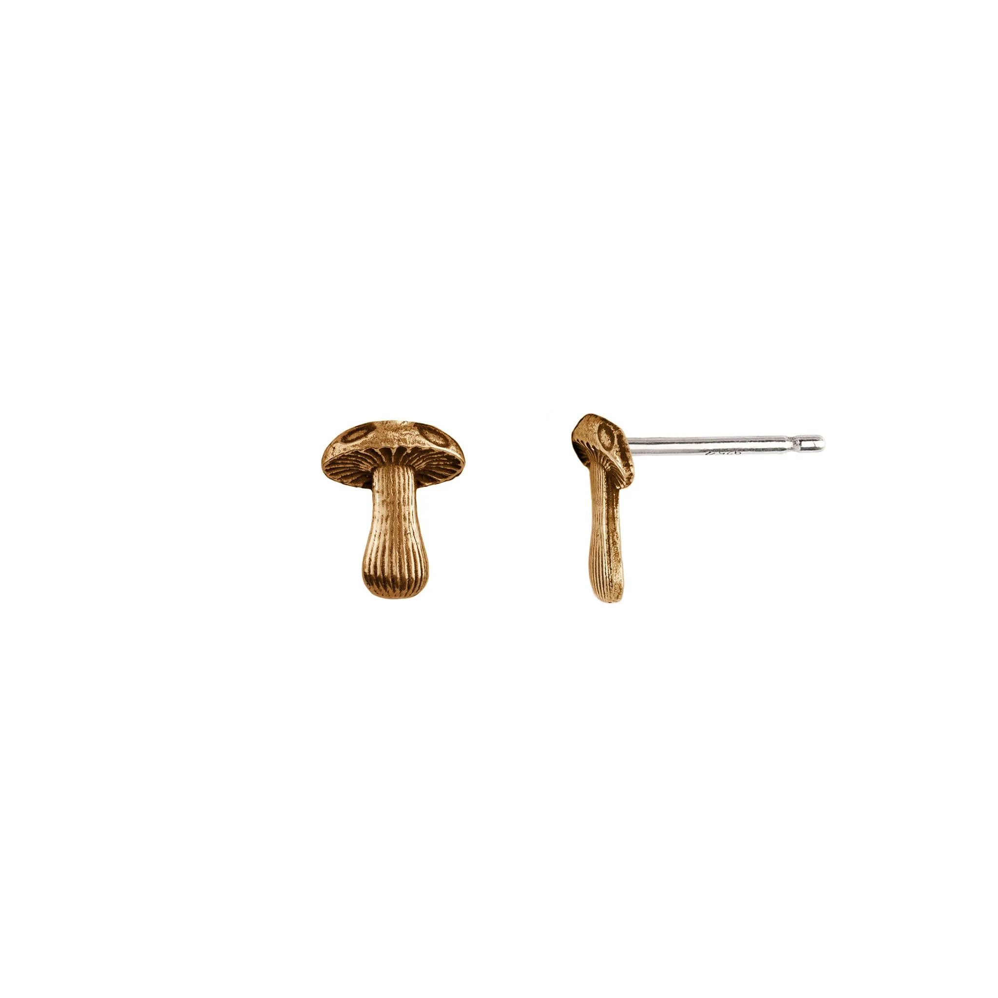 Mushroom Symbol Stud