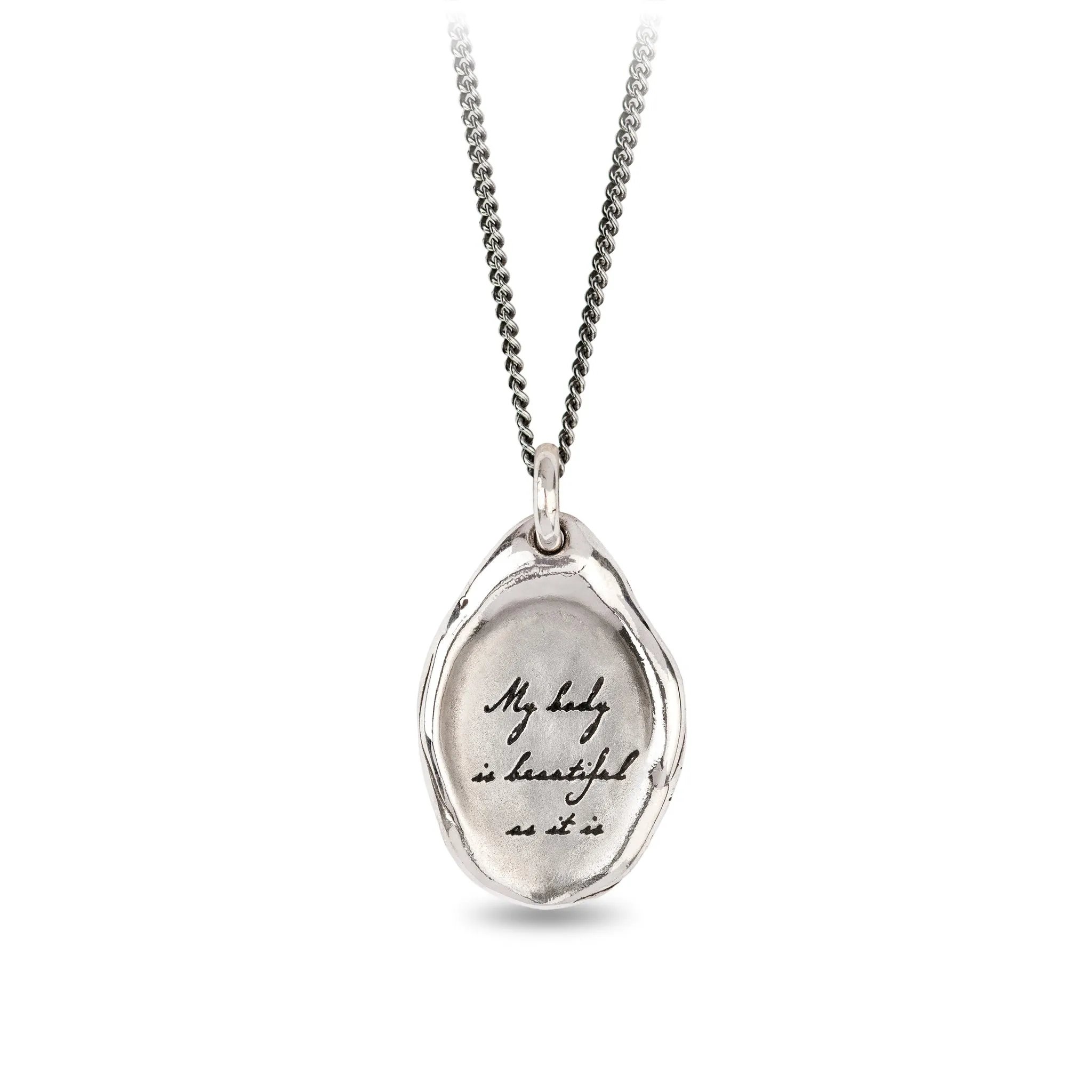 My Body Is Beautiful As It Is Affirmation Talisman