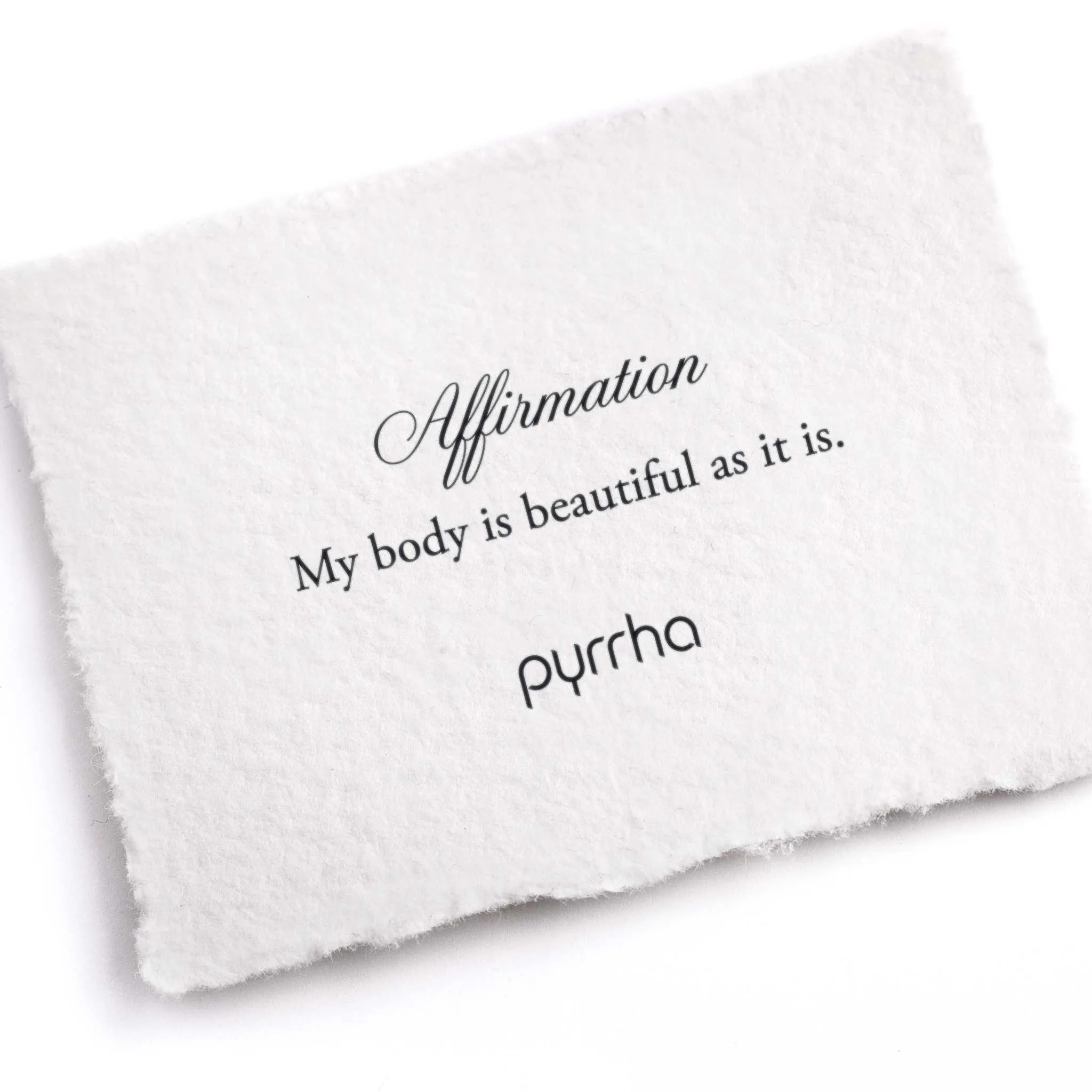 My Body Is Beautiful As It Is Affirmation Talisman