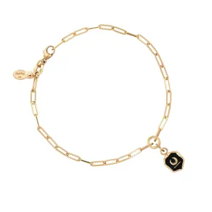 New Beginnings 14K Gold Long Link Paperclip Chain Bracelet