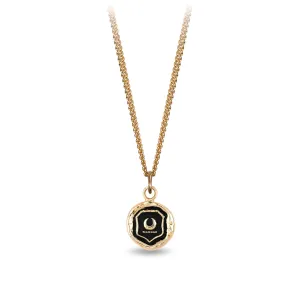 New Beginnings 14K Gold Signature Talisman