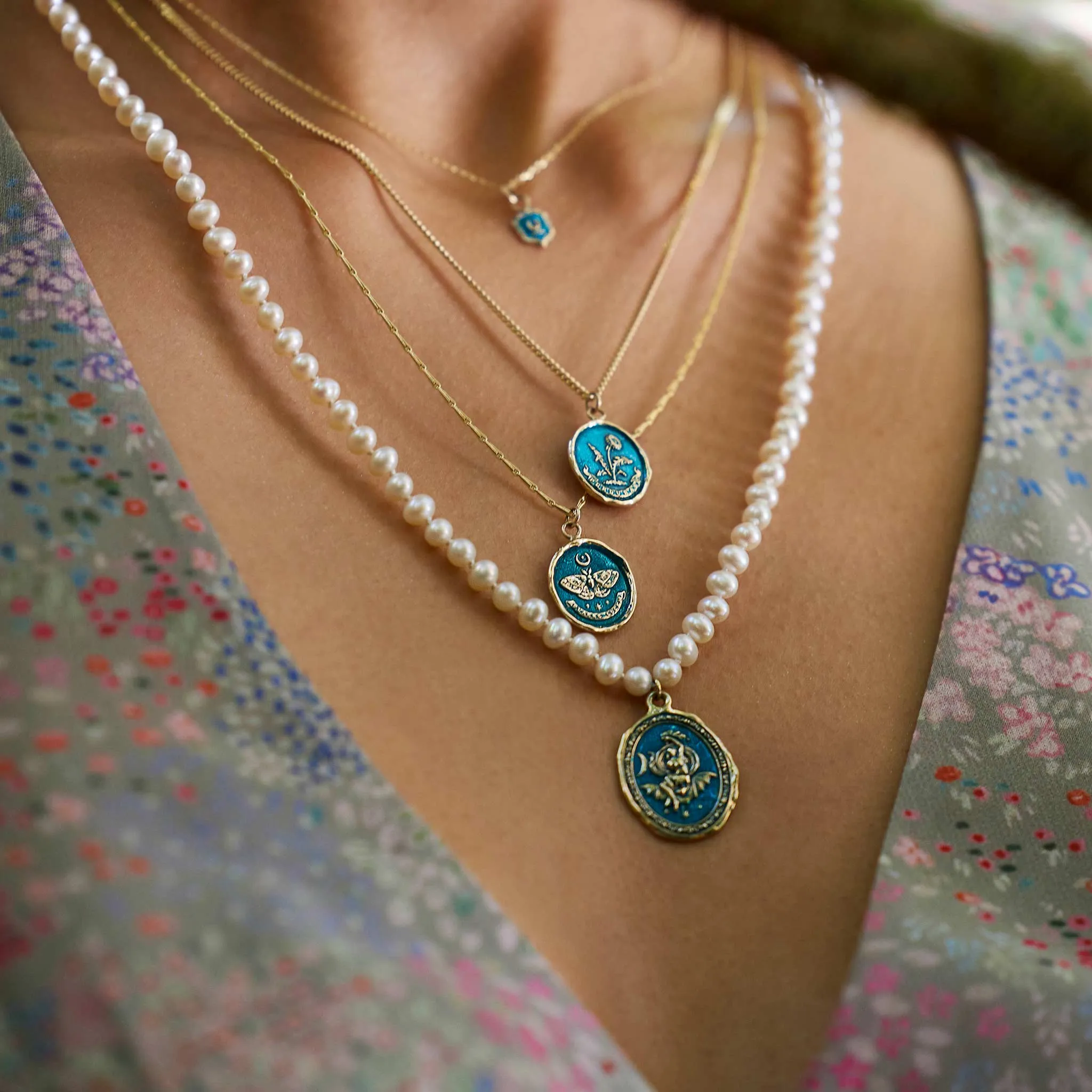 New Beginnings 14K Gold Talisman - True Colors