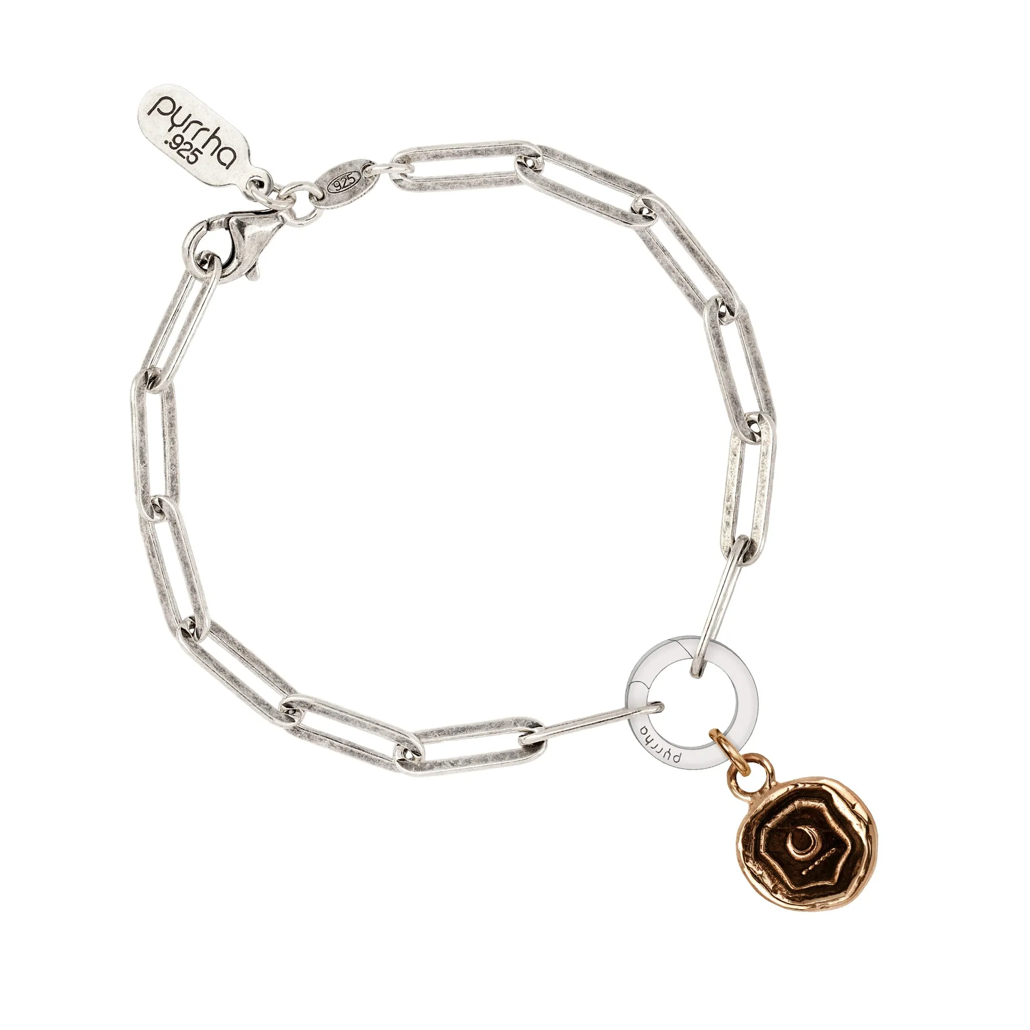 New Beginnings Paperclip Chain Bracelet