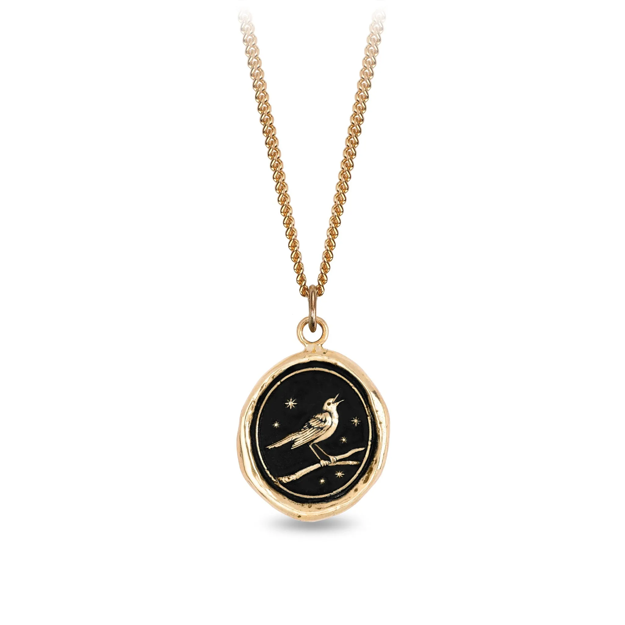 Nightingale 14K Gold Signature Talisman