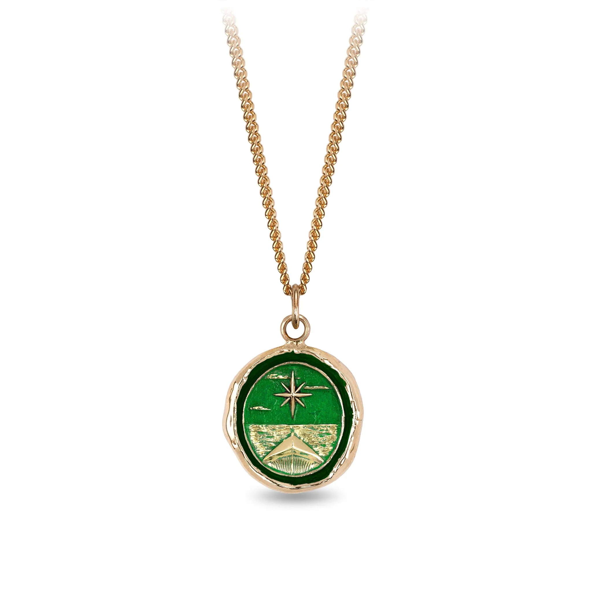 North Star 14K Gold Signature Talisman - True Colors