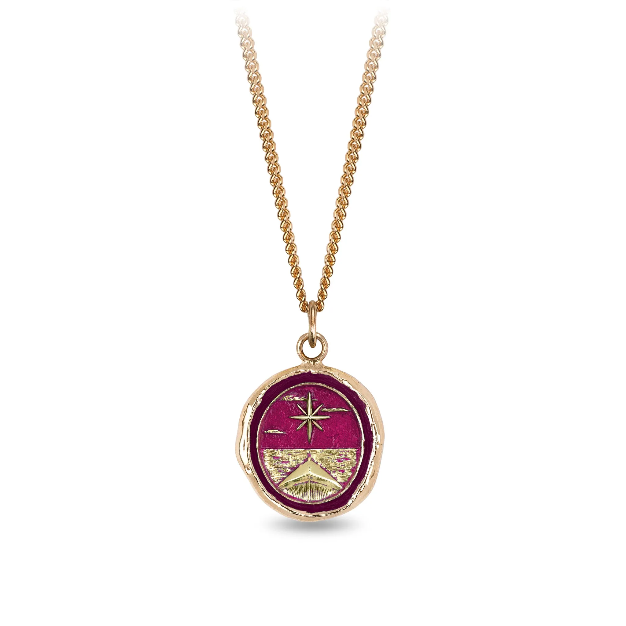 North Star 14K Gold Signature Talisman - True Colors