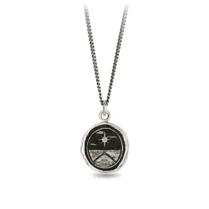 North Star Diamond Set Talisman