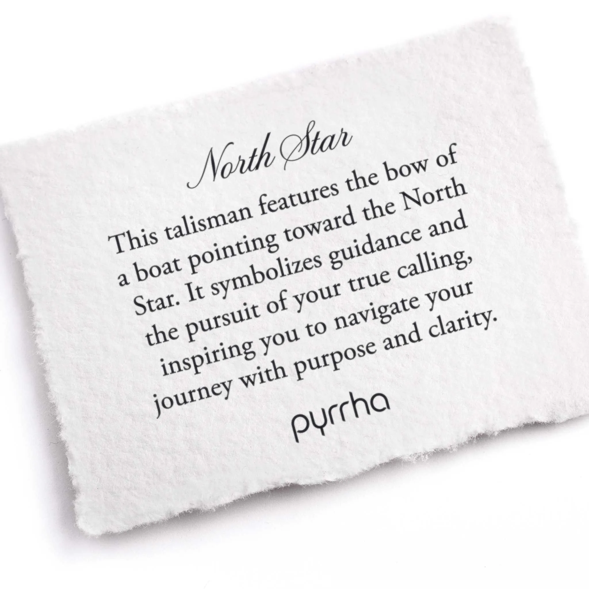 North Star Large Paperclip Chain Necklace - Mystic Violet