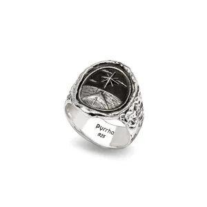 North Star Narrow Formed Band Ring