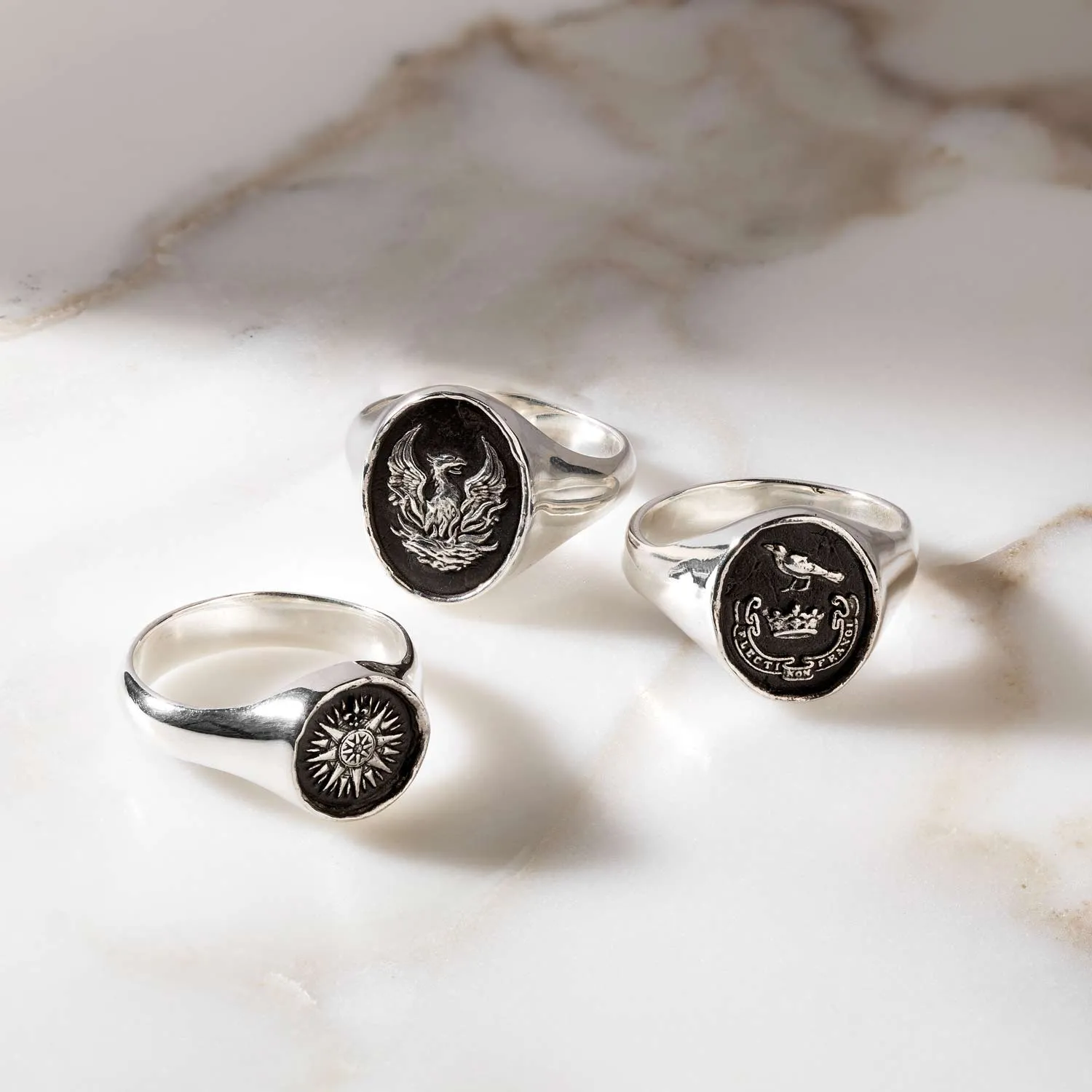 North Star Signet Ring