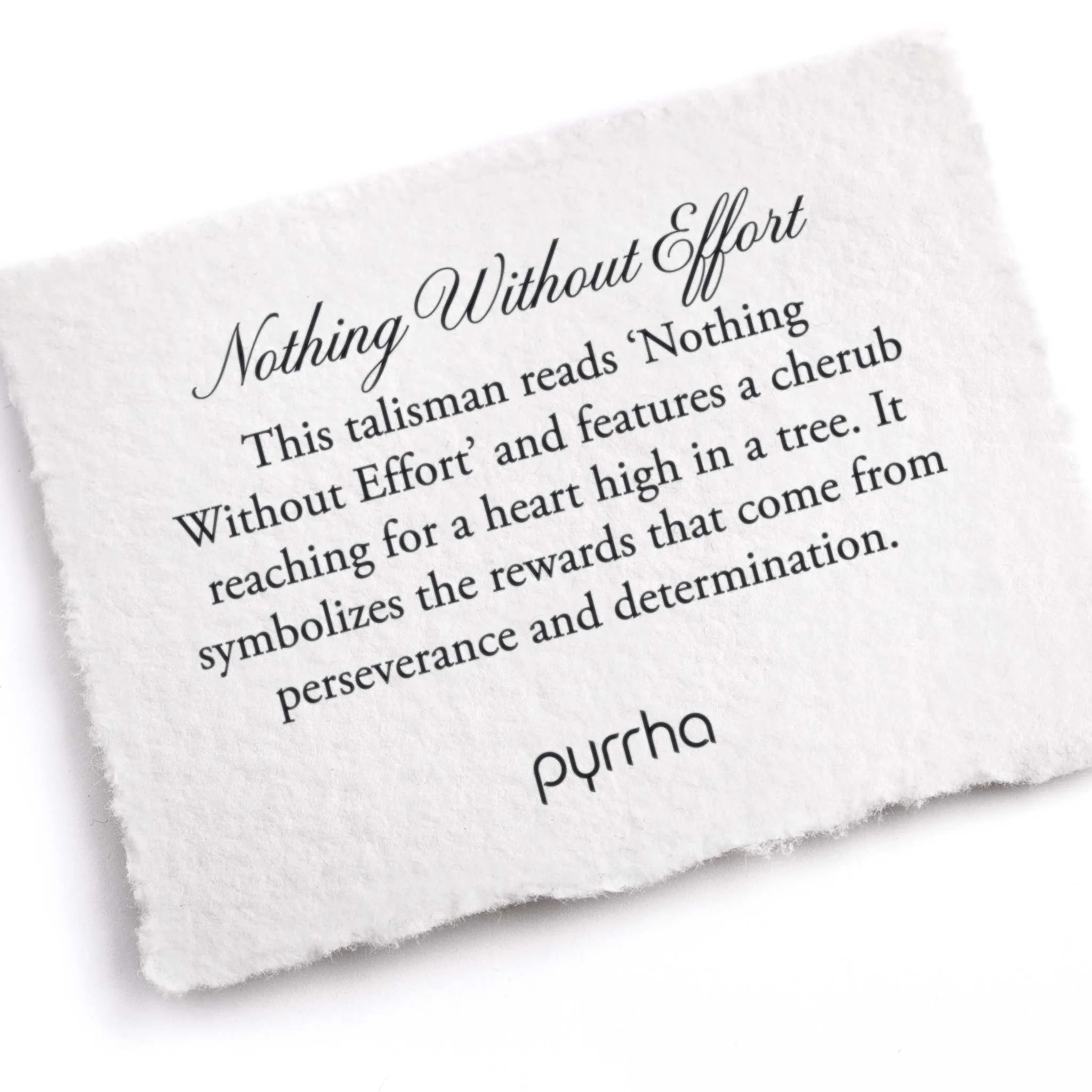 Nothing Without Effort  Talisman - Mystic Violet