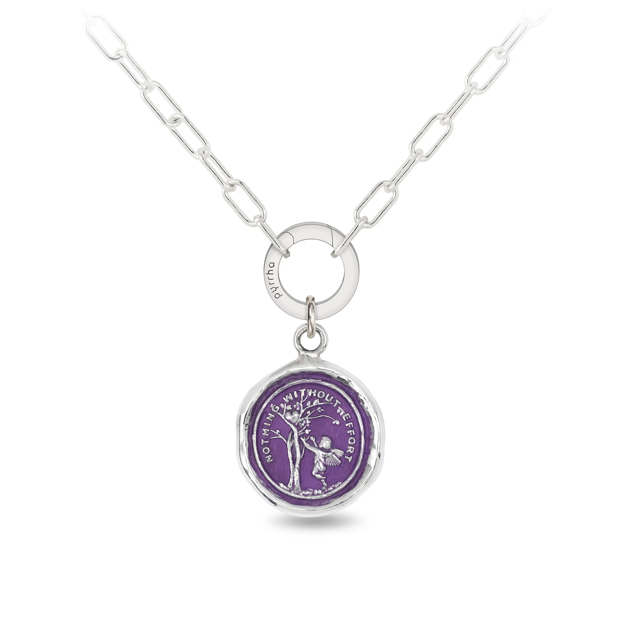 Nothing Without Effort  Talisman - Mystic Violet