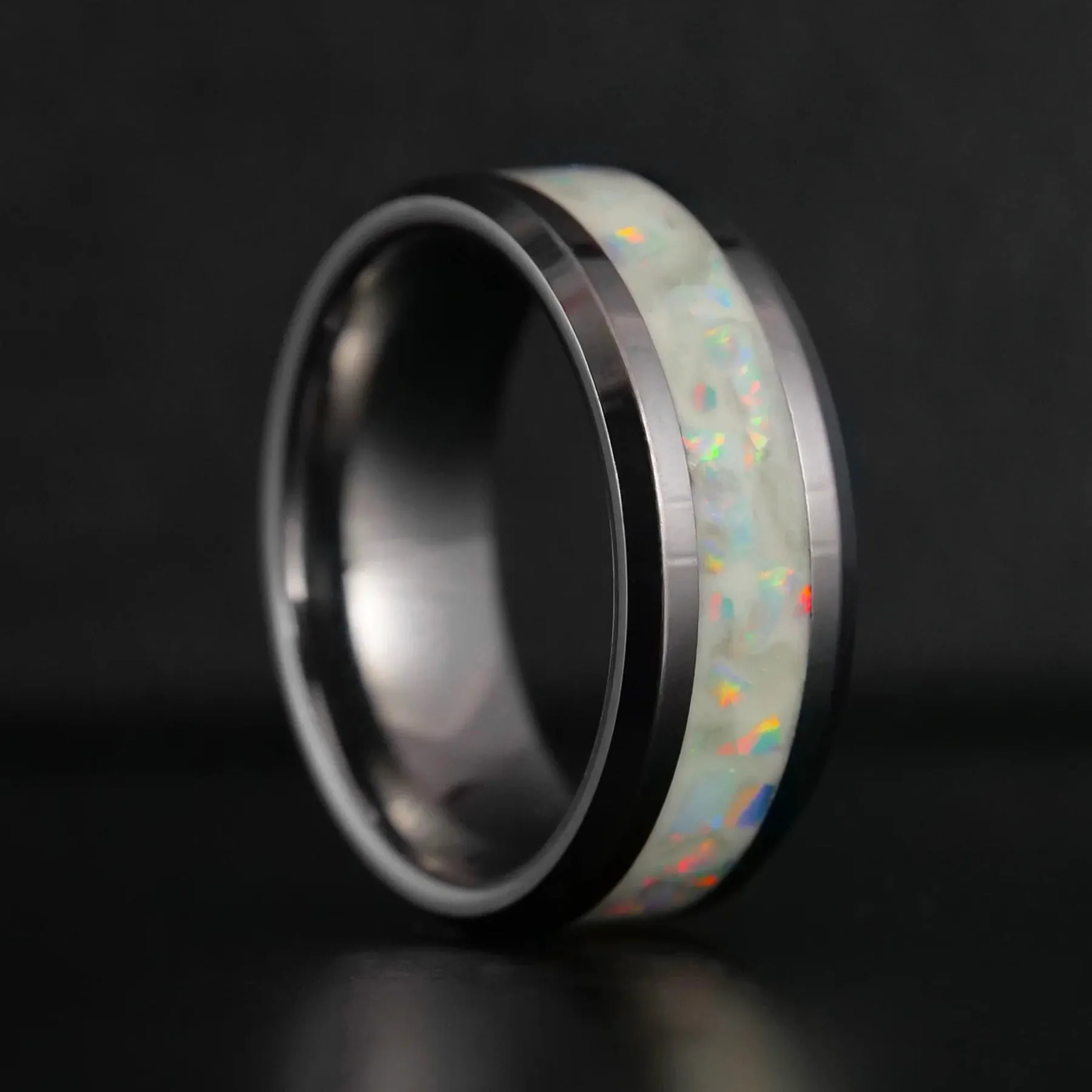 October Birthstone Ring | Opal Glowstone Ring