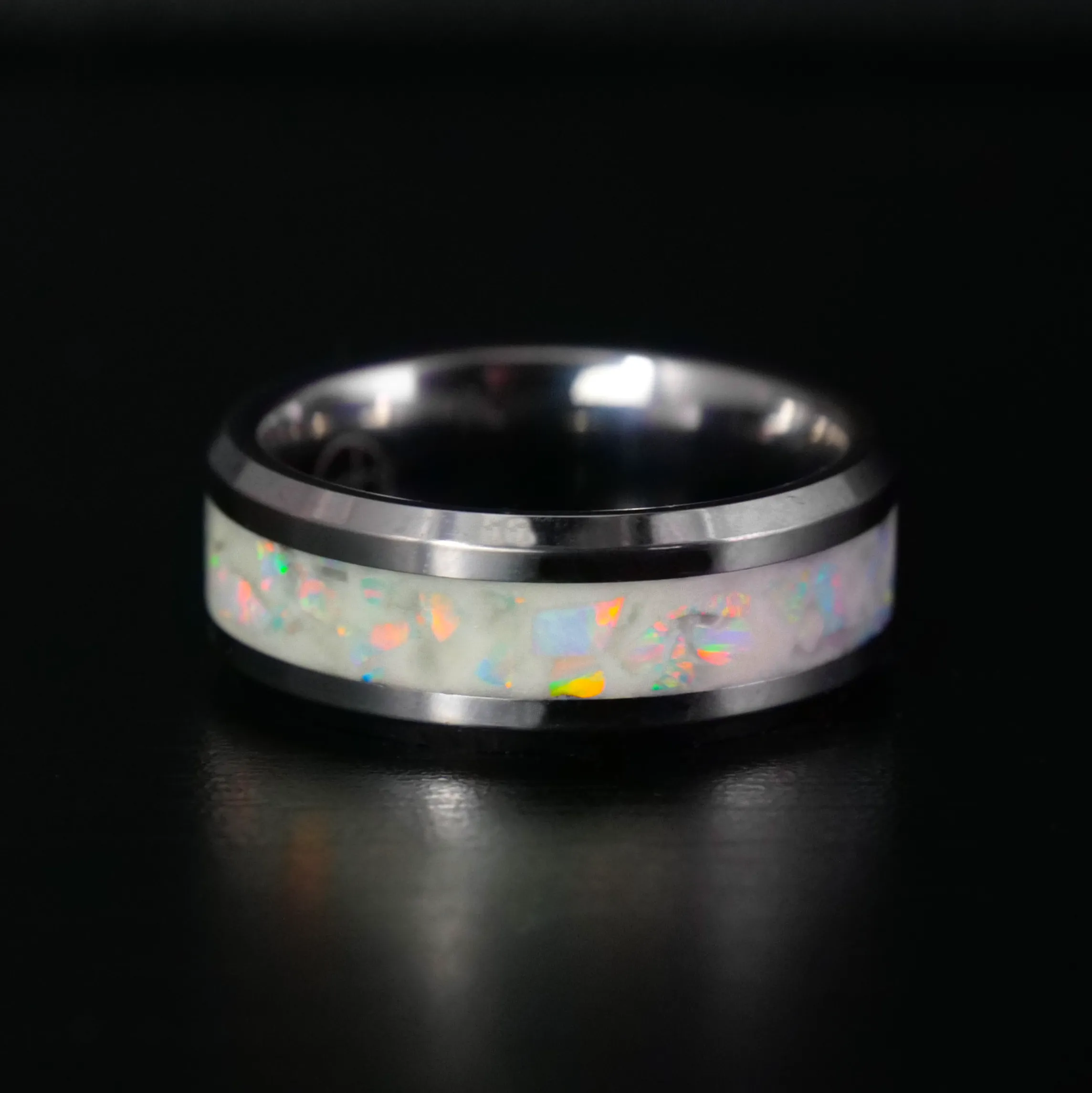 October Birthstone Ring | Opal Glowstone Ring