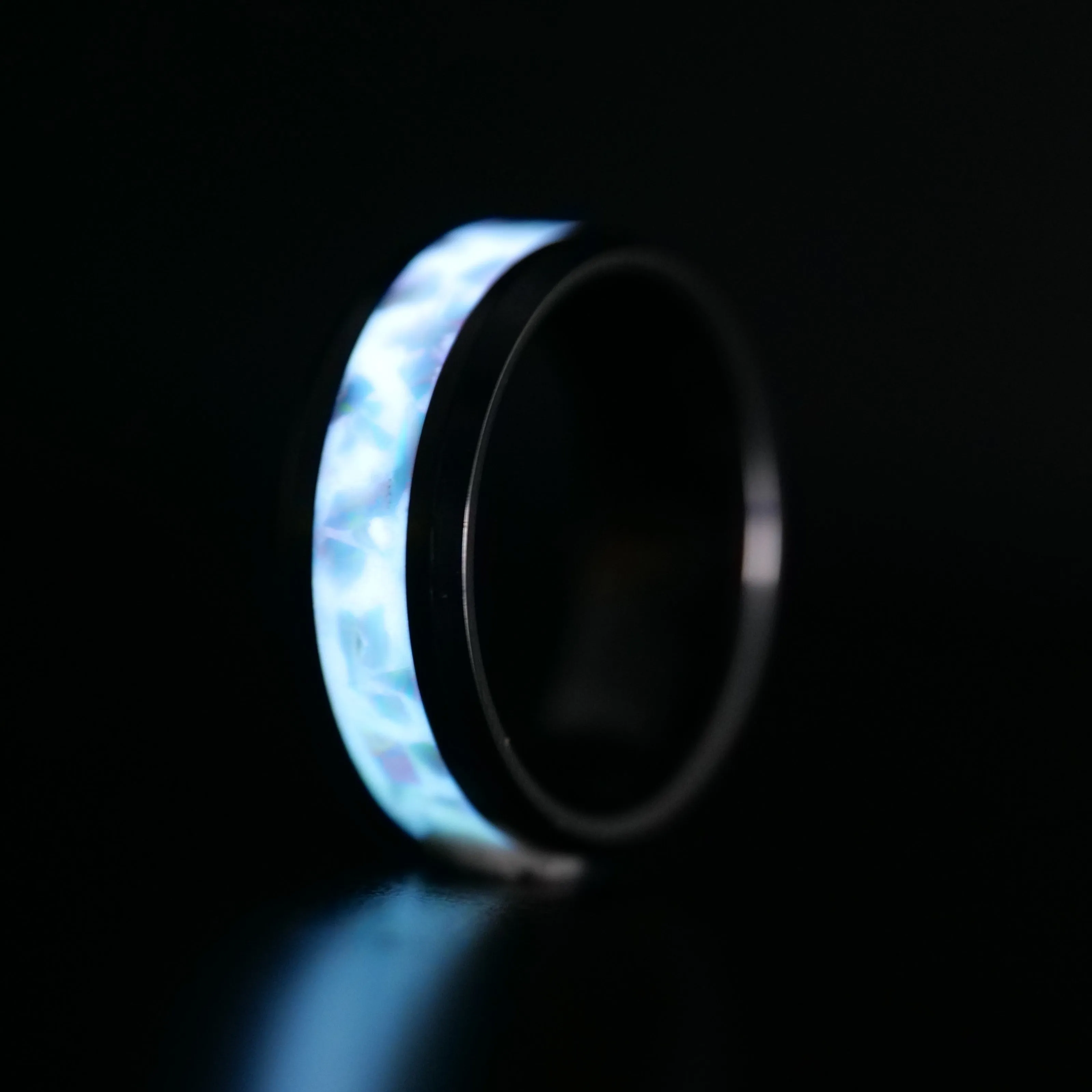 October Birthstone Ring | Opal Glowstone Ring
