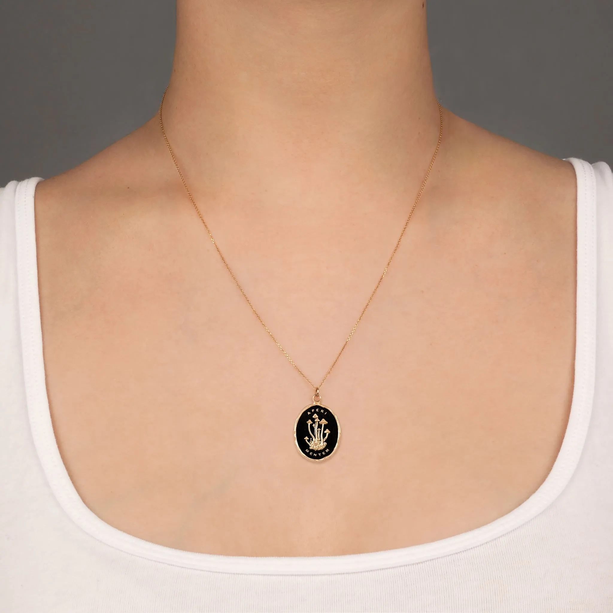 Open Your Mind 14K Gold Talisman