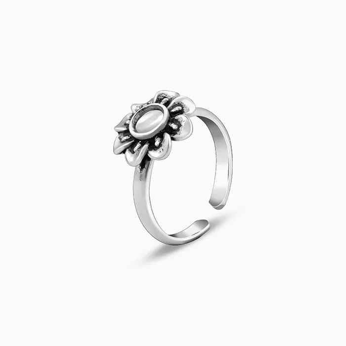 Oxidised Silver Nikitha Toe Rings Giva