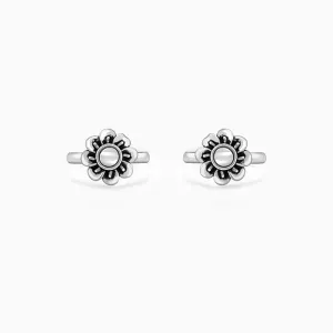 Oxidised Silver Nikitha Toe Rings Giva