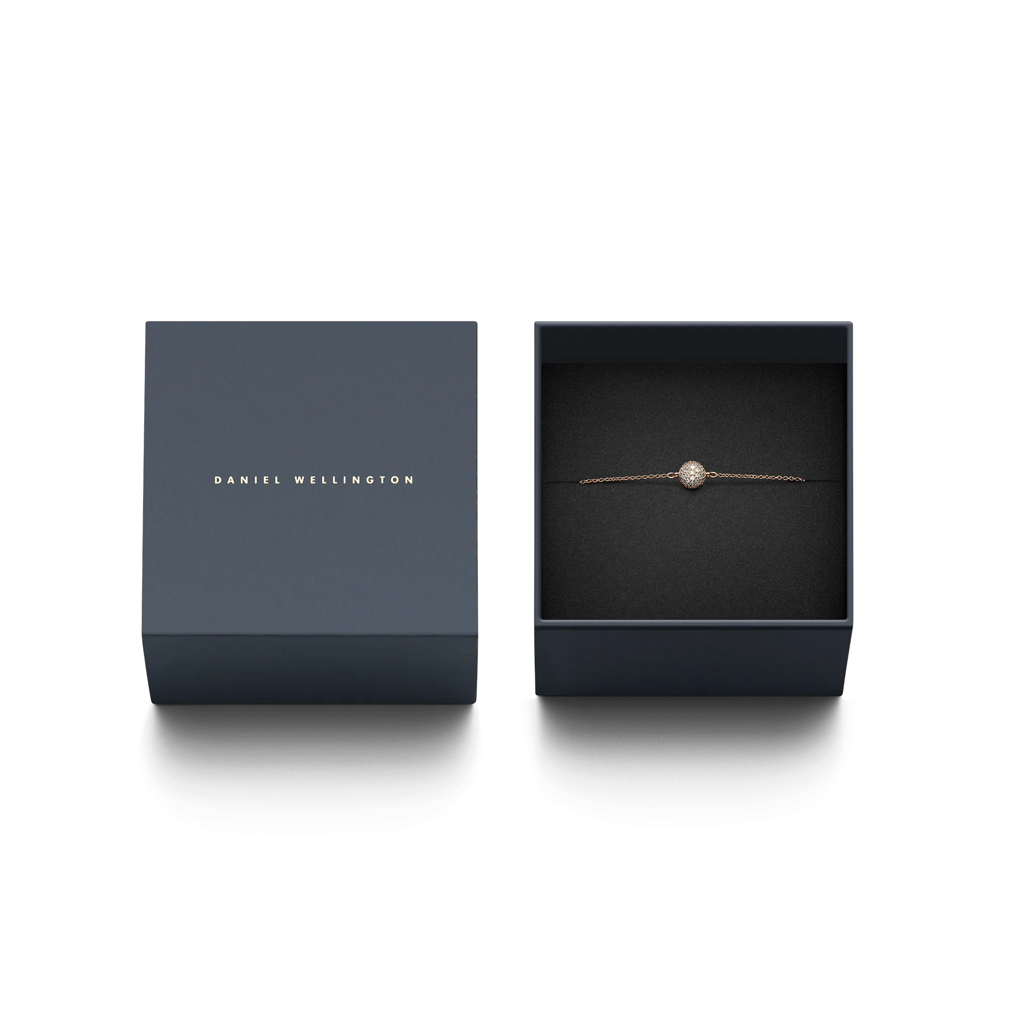 Pavé Crystal Pendant Bracelet Rose Gold Daniel Wellington
