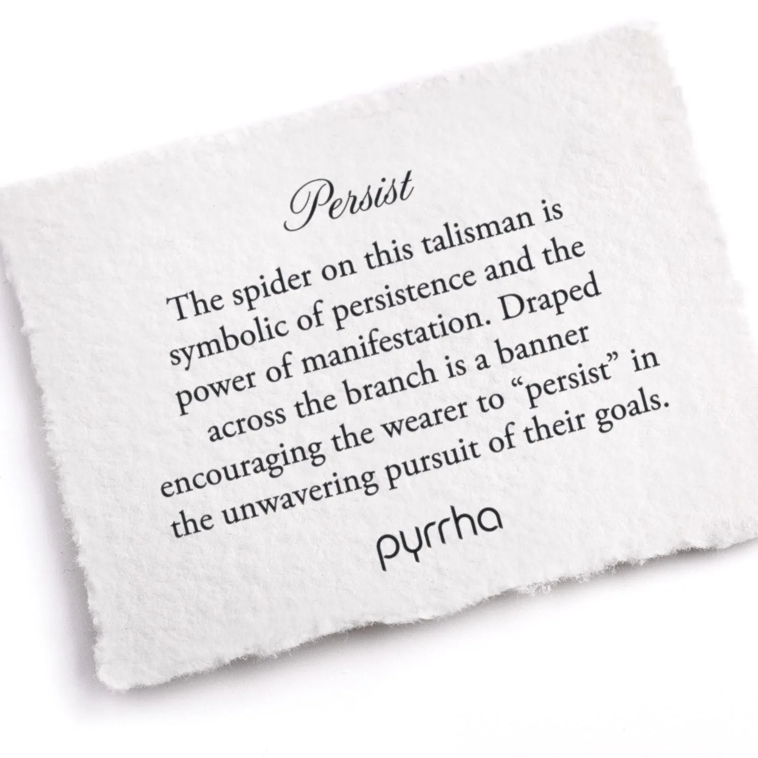 Persist 14K Gold Talisman
