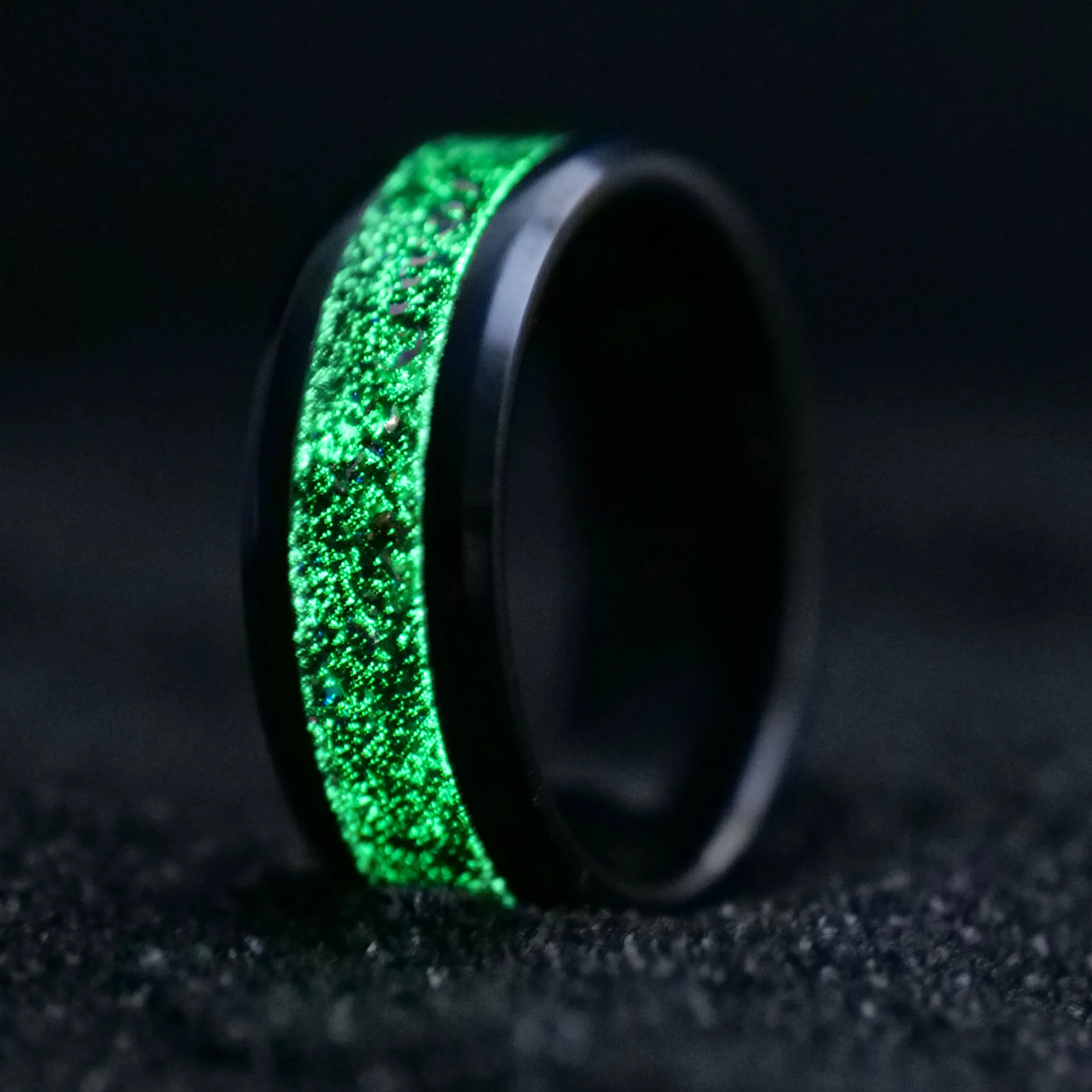 Radiant Blackout Glowstone Ring