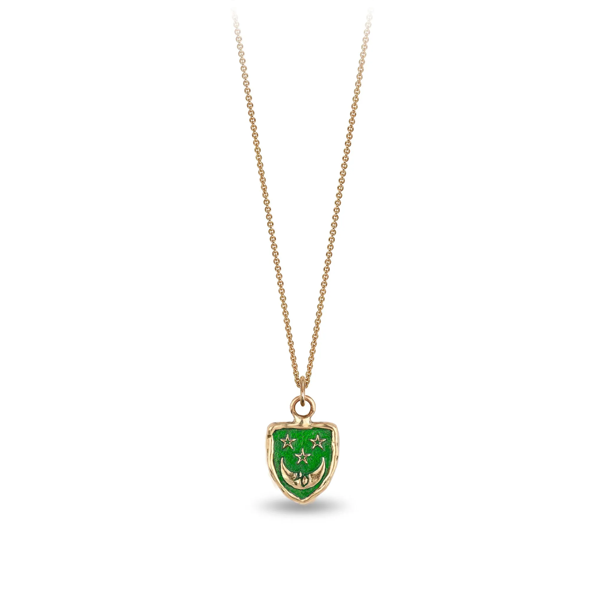Reflective 14K Gold Appreciation Talisman - True Colors