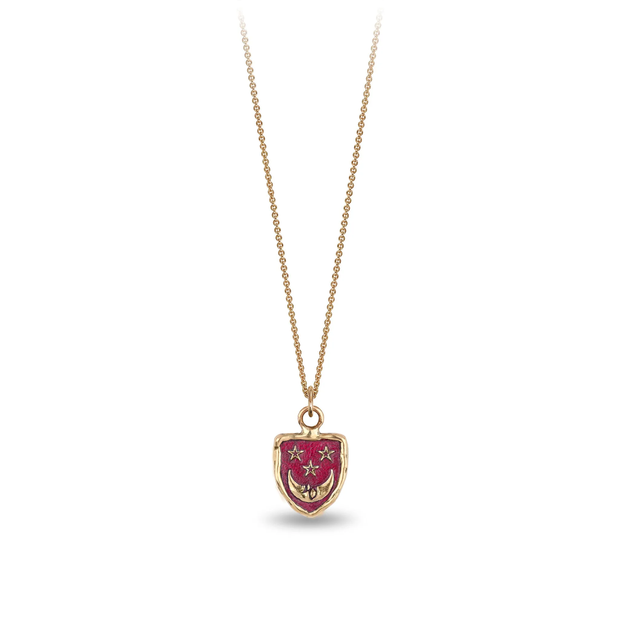 Reflective 14K Gold Appreciation Talisman - True Colors