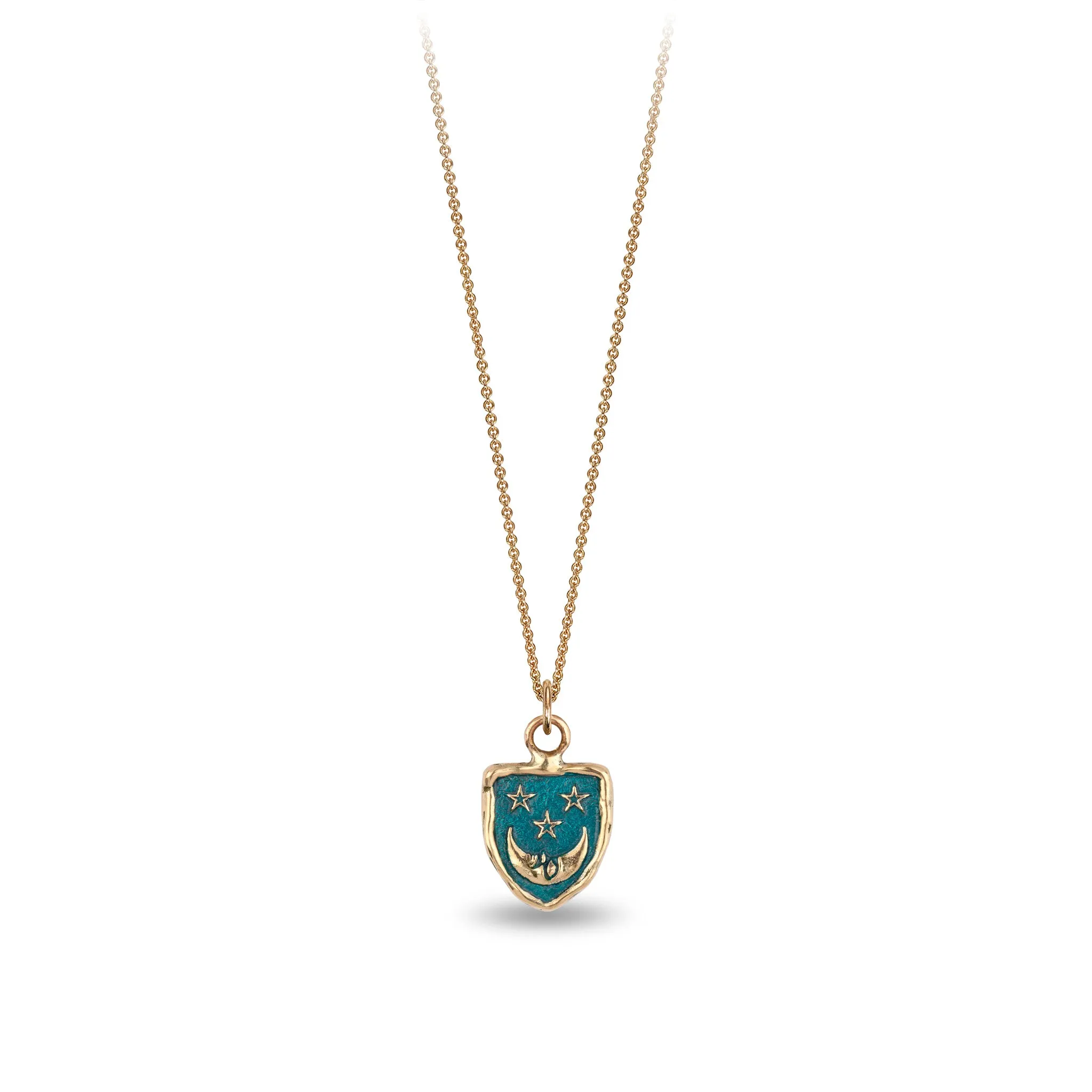Reflective 14K Gold Appreciation Talisman - True Colors