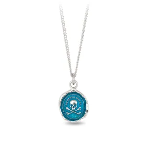 Remember to Live Talisman - Capri Blue