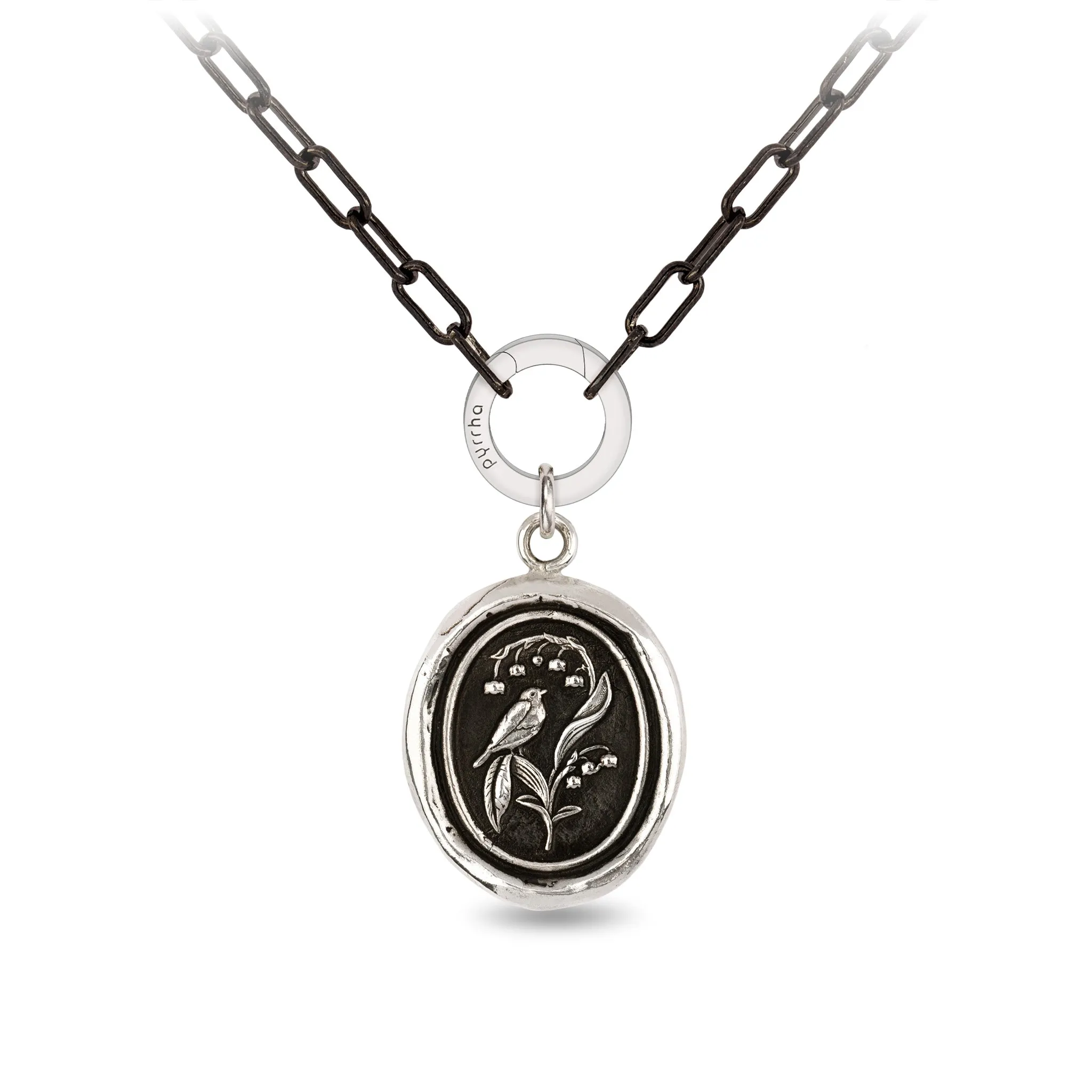 Return to Happiness Small Paperclip Chain Necklace