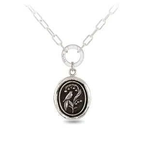 Return to Happiness Small Paperclip Chain Necklace