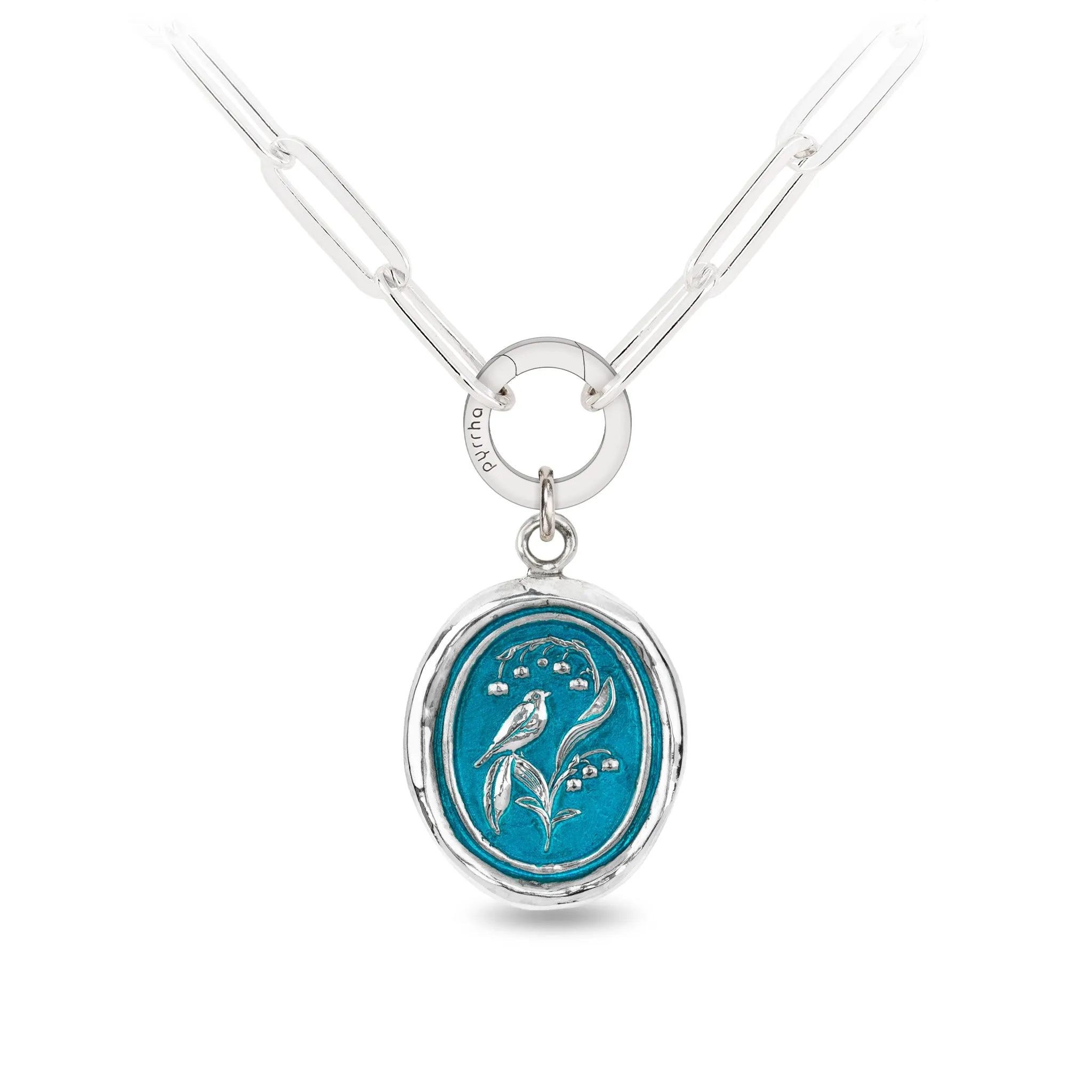 Return to Happiness Talisman - Capri Blue
