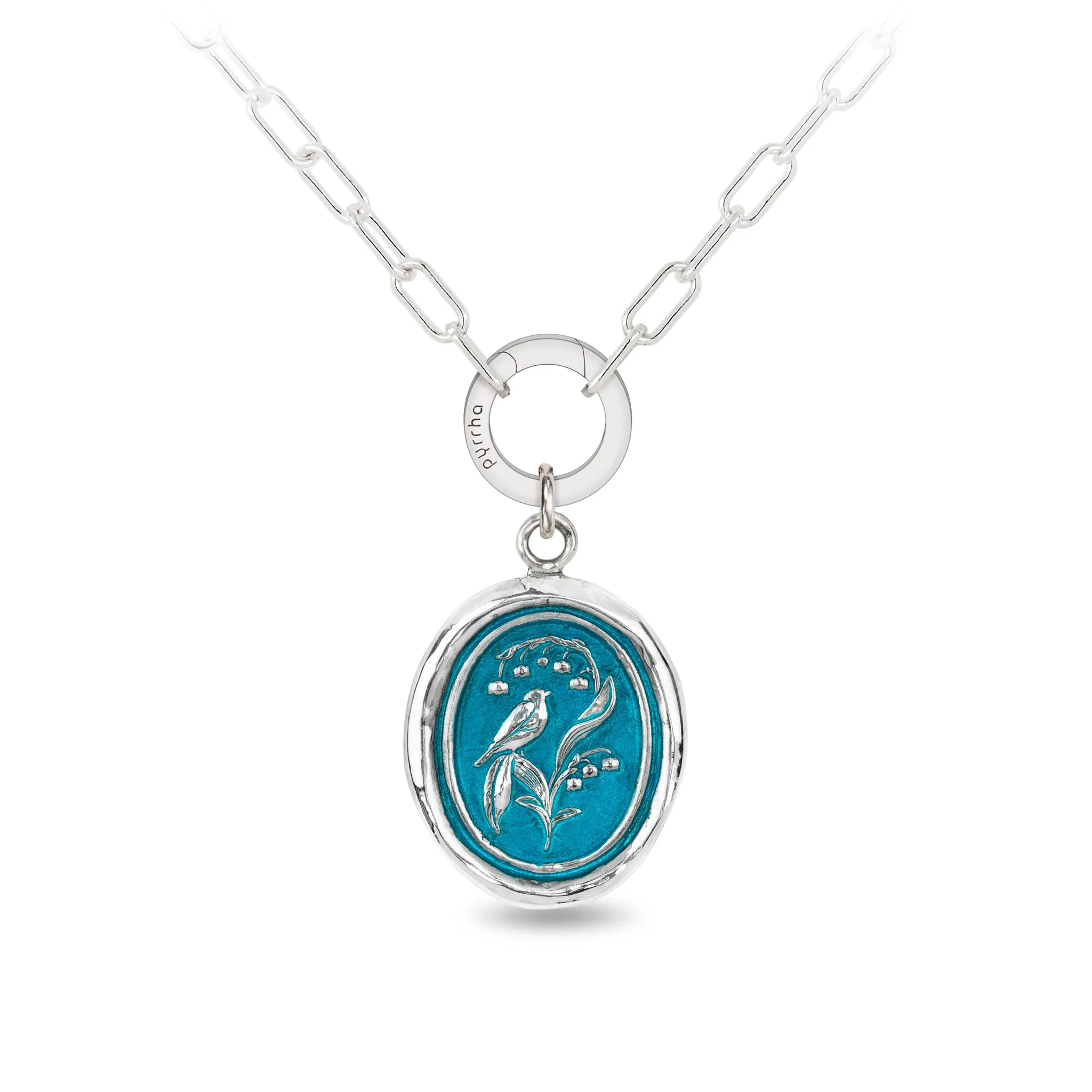 Return to Happiness Talisman - Capri Blue