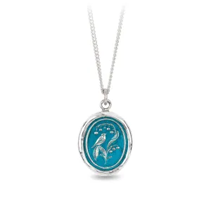 Return to Happiness Talisman - Capri Blue