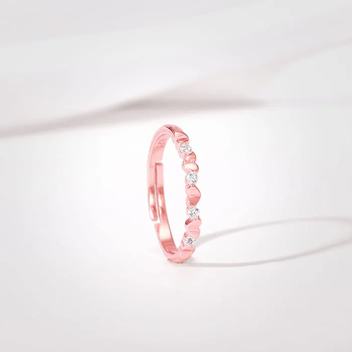 Rose Gold First Sparkle Ring Giva