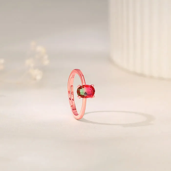 Rose Gold Multihued Ring Giva