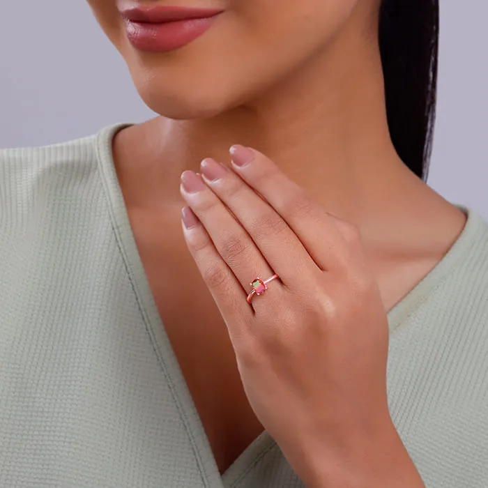 Rose Gold Multihued Ring Giva