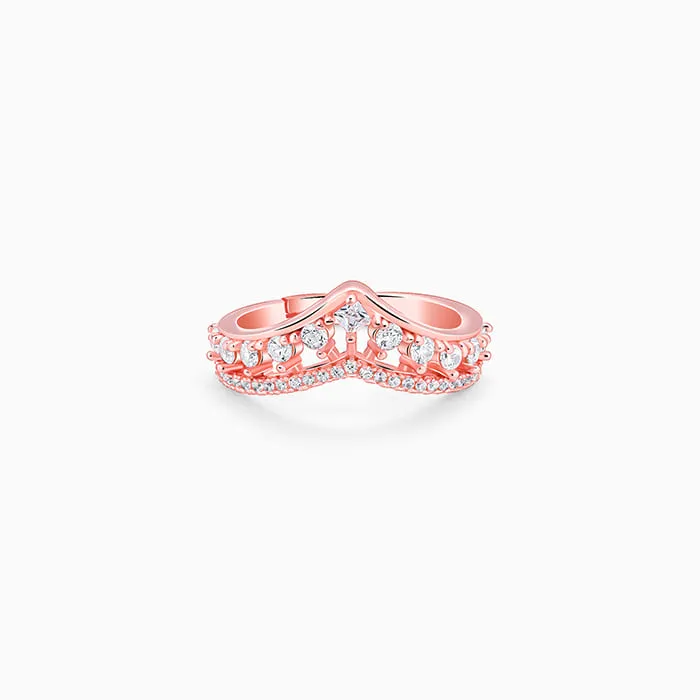 Rose Gold Shiny Vanki Ring Giva
