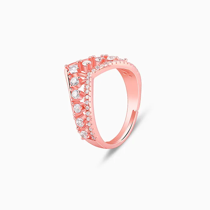 Rose Gold Shiny Vanki Ring Giva